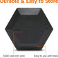 20 Pound Rubber Hex Dumbbell Hand Weight