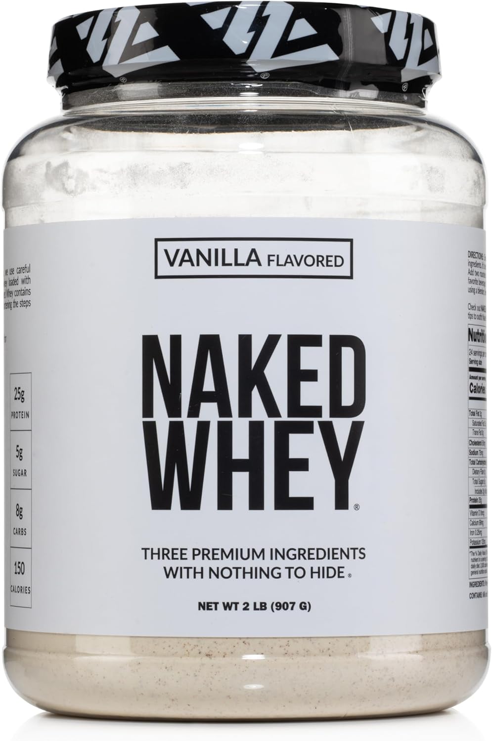 NAKED Whey 2LB 100% Grass Fed Whey Protein Powder