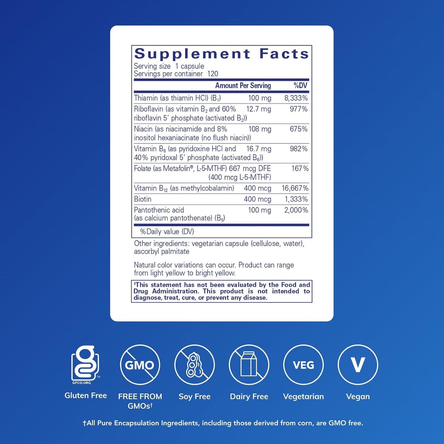 Pure Encapsulations B-Complex Plus