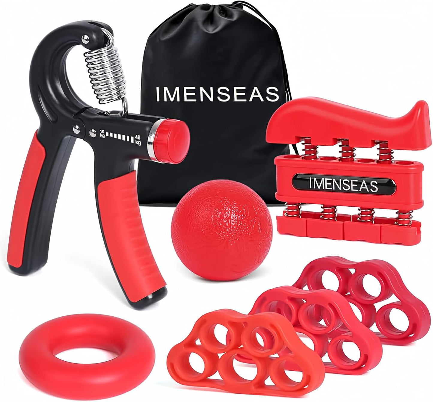 Grip Strength Trainer 7 Pack Adjustable