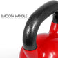 5 - 30lb Vinyl Coated Kettlebell Cast Iron Sets
