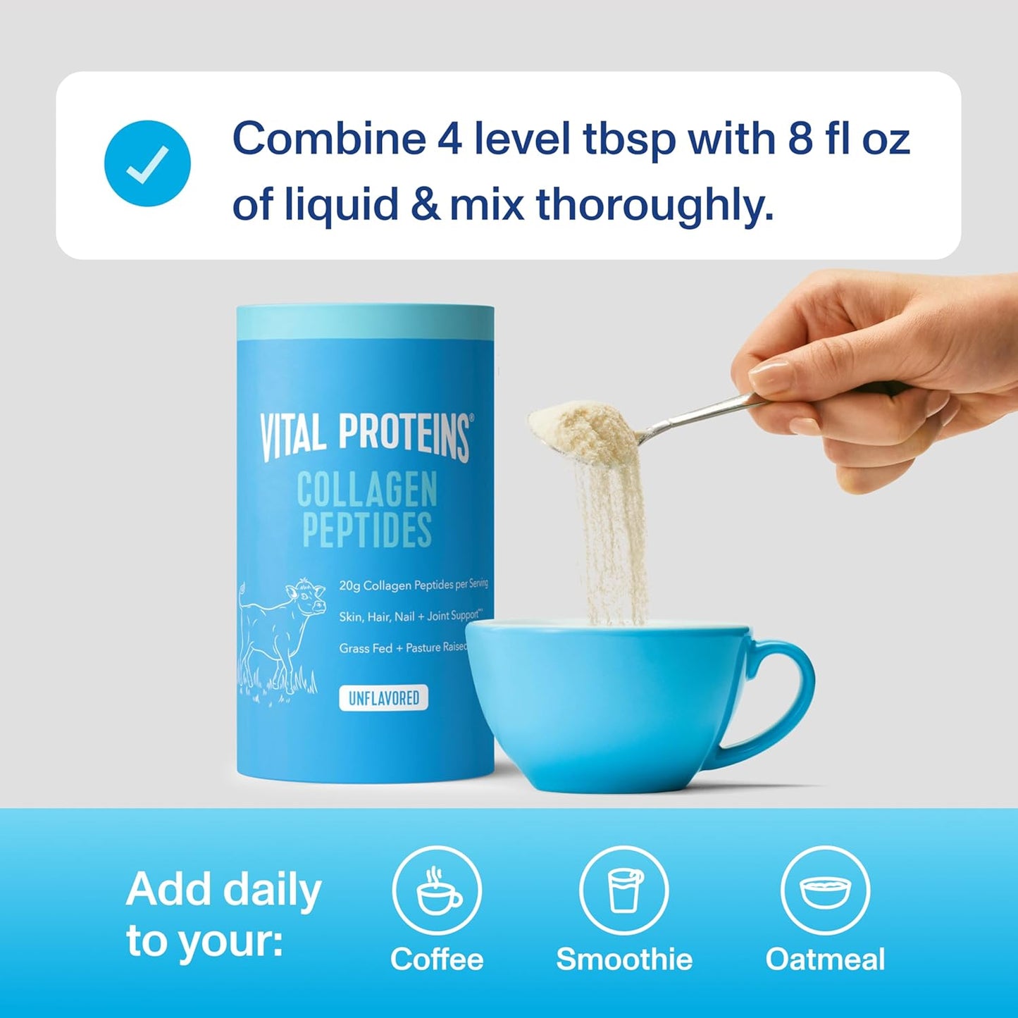 Vital Proteins Collagen Peptides Powder Unflavored