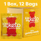 Kiss My Keto Sugar Free Gummy Bears, 12-Pack