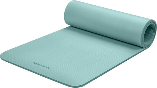 Solana Yoga Mat 1/2" Thick Non-Slip Workout Mat