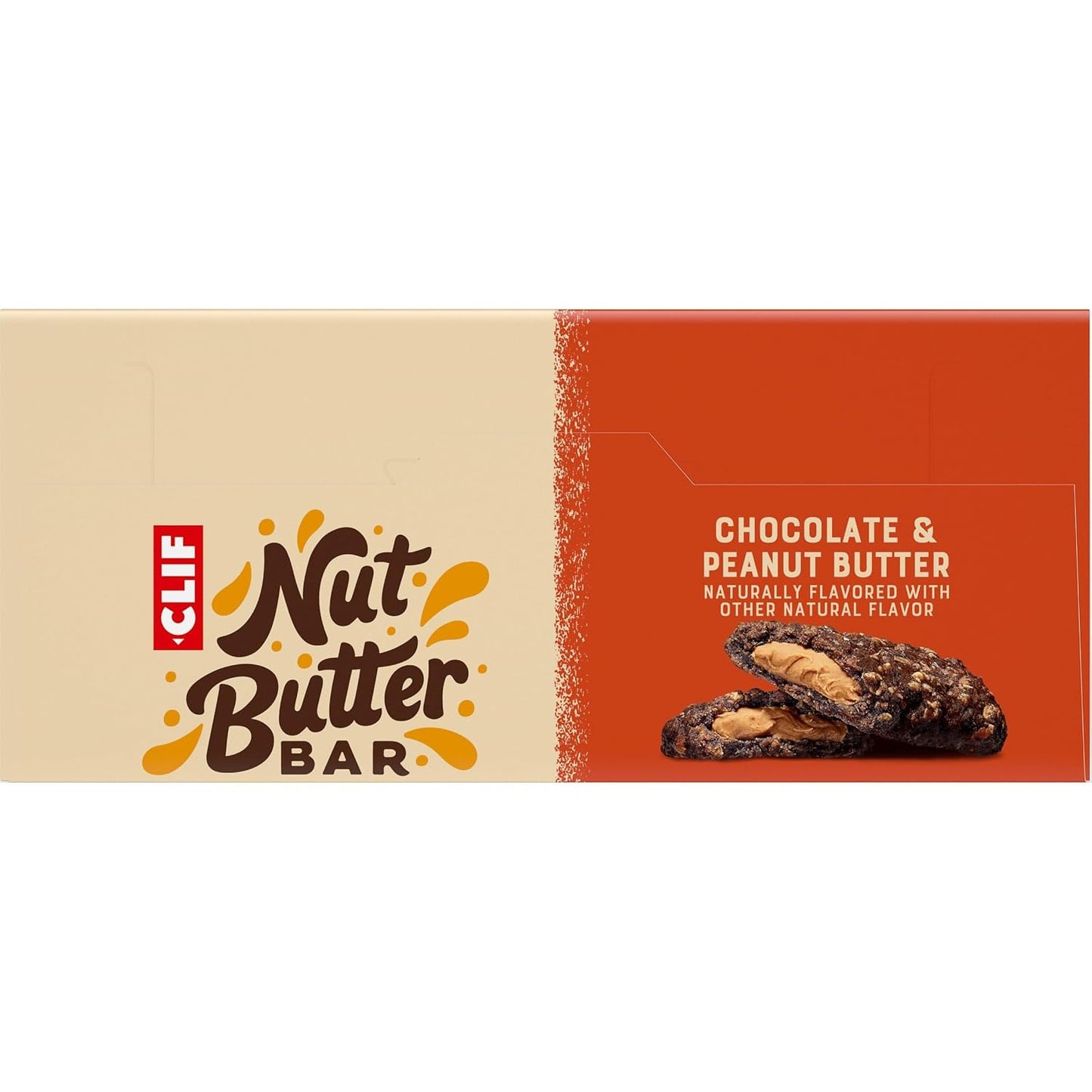 CLIF Nut Butter Bar - Chocolate Peanut Butter - Energy Snack Bars - Non-Gmo - USDA Organic - Plant Based - Low Glycemic - 1.76 Oz. (5 Pack)