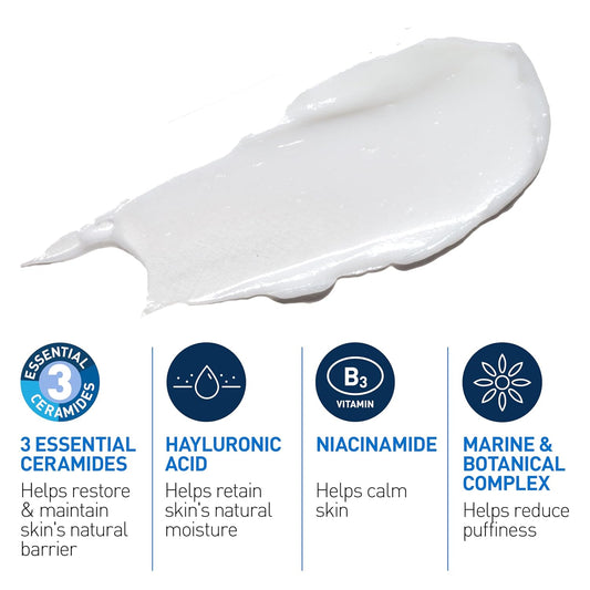 Cerave Eye Repair Cream, under Eye Cream for Puffiness and Bags under Eyes