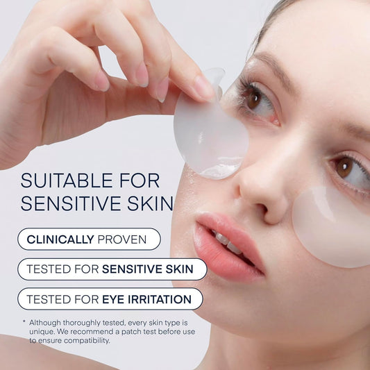 Terez & Honor Under Eye Patches for Dark Circles - 60 Korean Hydrogel