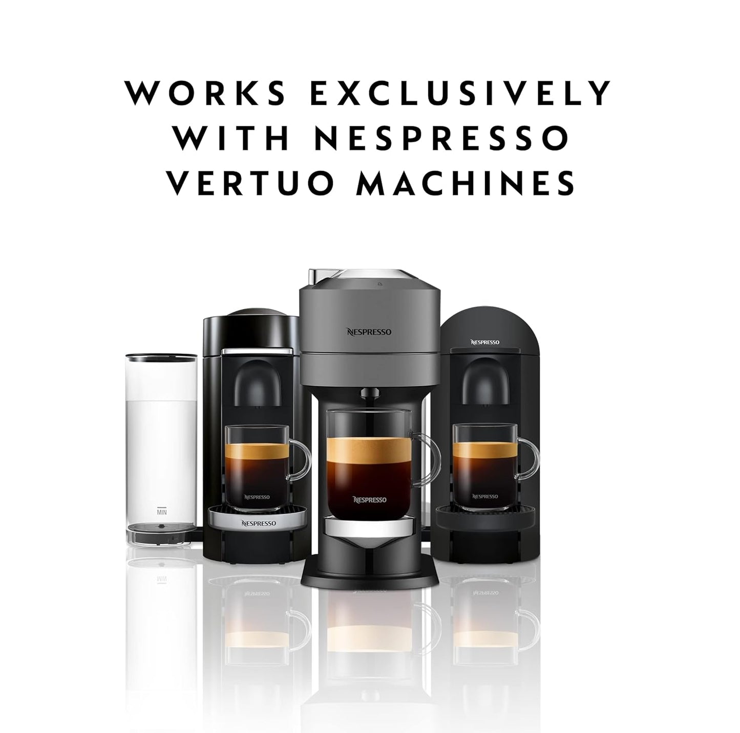 Nespresso Capsules Vertuo, Altissio, Medium Roast Espresso Coffee, Brews 1.35oz.