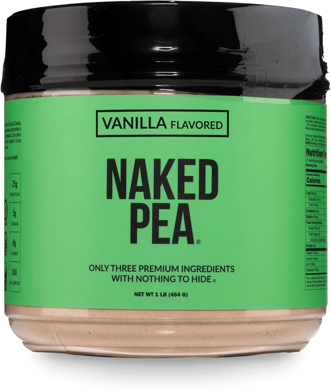 NAKED Pea - Pea Protein Isolate - Plant Based, Vegetarian & Vegan Protein