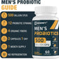 Probiotics for Men, 500 Billion Cfus & 12 Strains, Mens Probiotic, 60 Cap