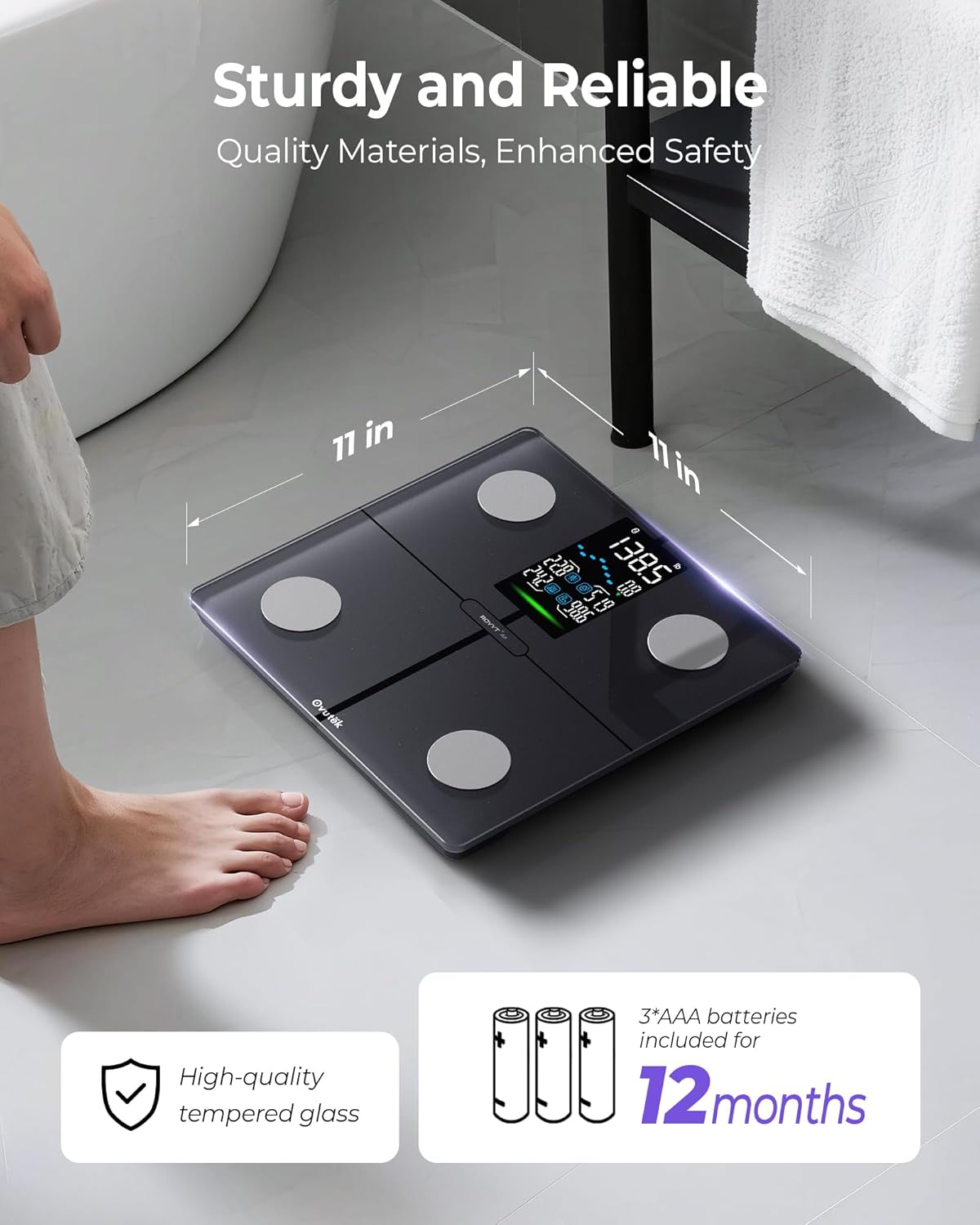 Ovutek Smart Scale for Body Weight