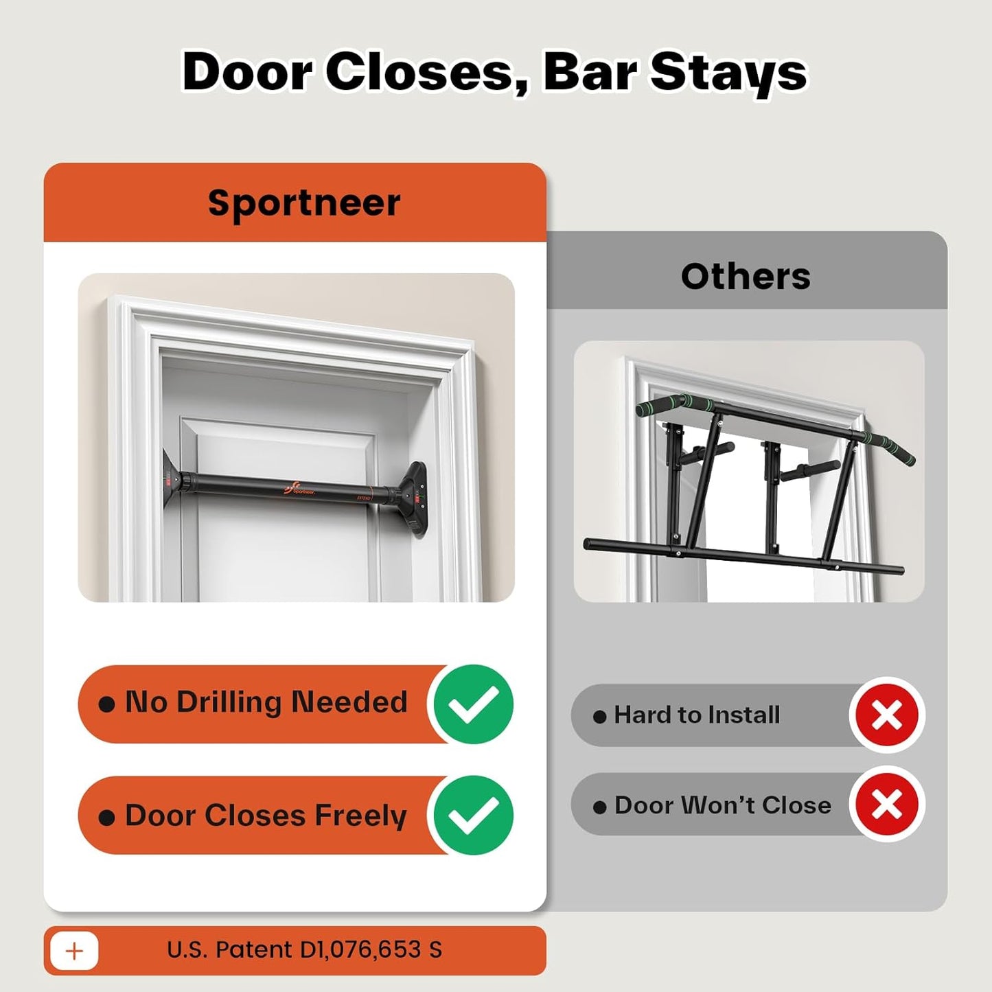 Sportneer Pull Up Bar