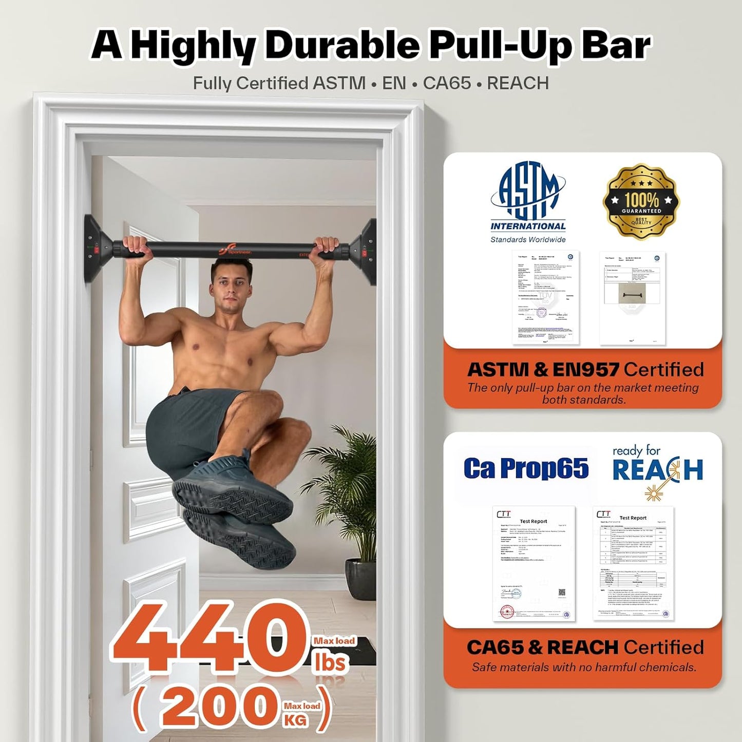 Sportneer Pull Up Bar