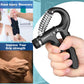 Grip Strength Trainer with Adjustable Resistance 11-132 Lbs (5-60Kg)