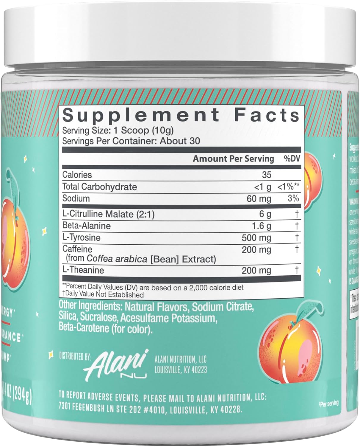 Alani Nu Pre Workout Powder