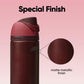 Freesip Insulated Stainless Steel Water Bottle with Straw, Bpa-Free Sports Water Bottle, Great for Travel, 24 Oz, Black Cherry