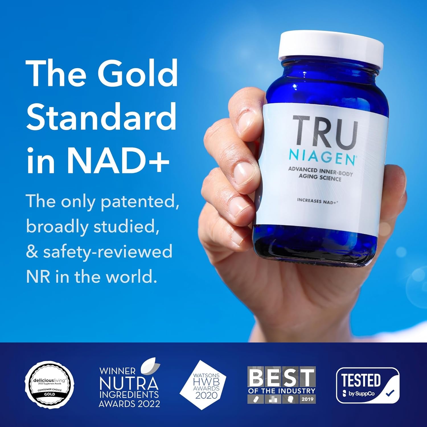 TRU NIAGEN Patented NAD Supplement for Brain Function