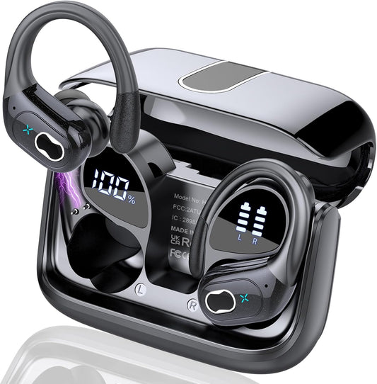 Wireless Earbuds 75Hrs Bluetooth 5.4 Headphone Sport