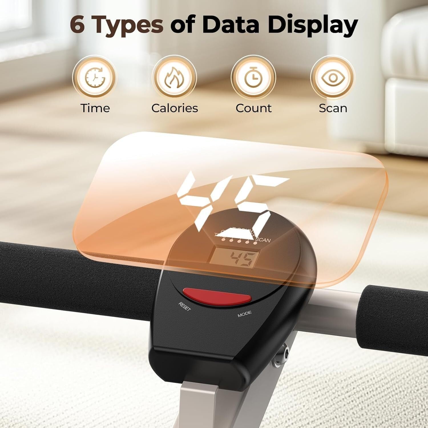 FEIERDUN Hydraulic Rowing Machine for Home