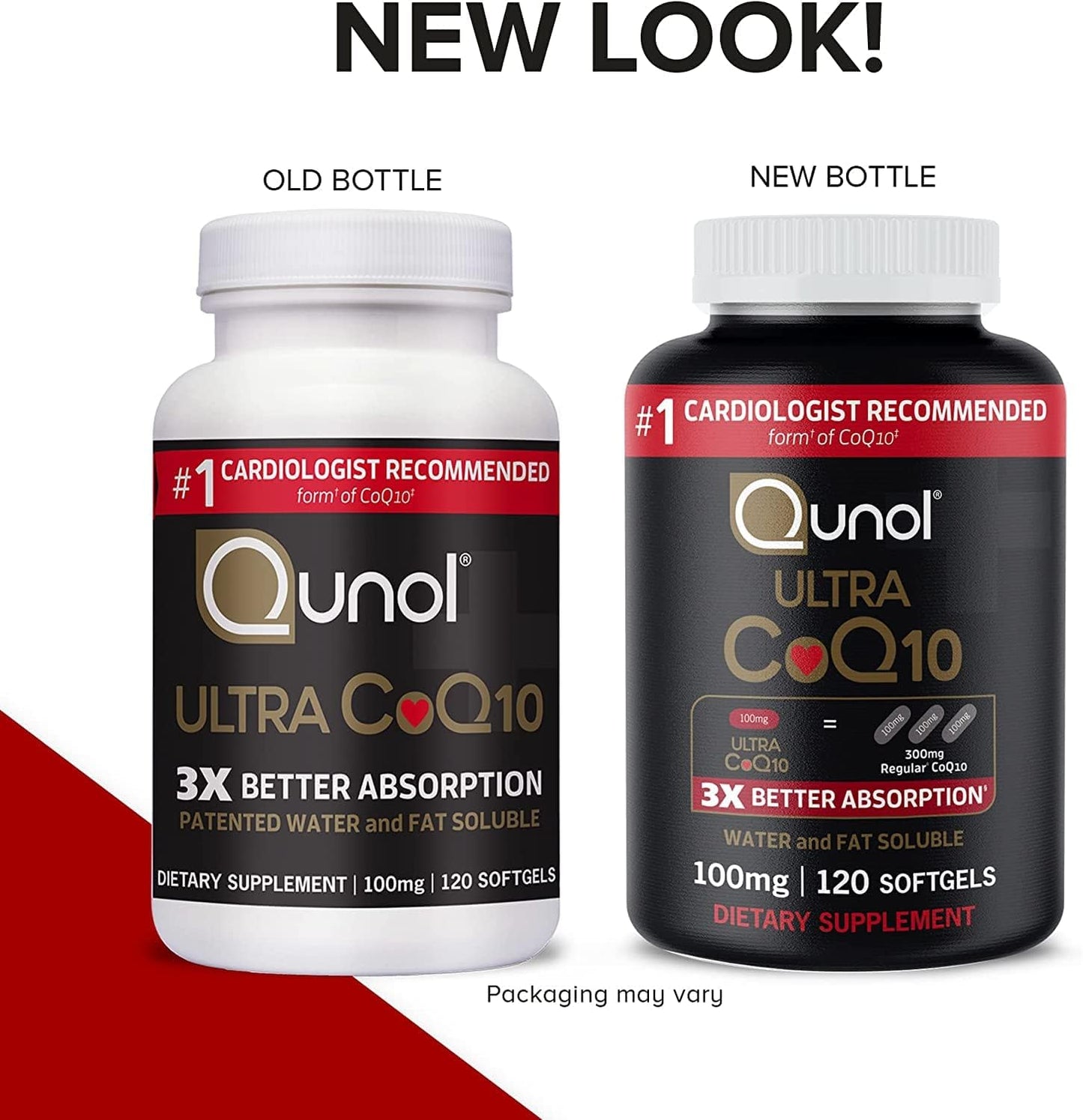 Qunol Ultra CoQ10 100mg, 3x Better Absorption