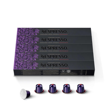 Nespresso Capsules Original Line, Arpeggio Decaffeinato, Dark Roast Coffee