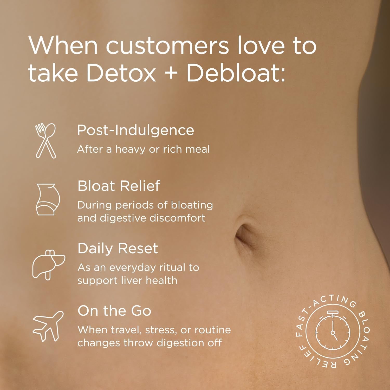 JSHealth Detox + Debloat. Bloating Relief for Women