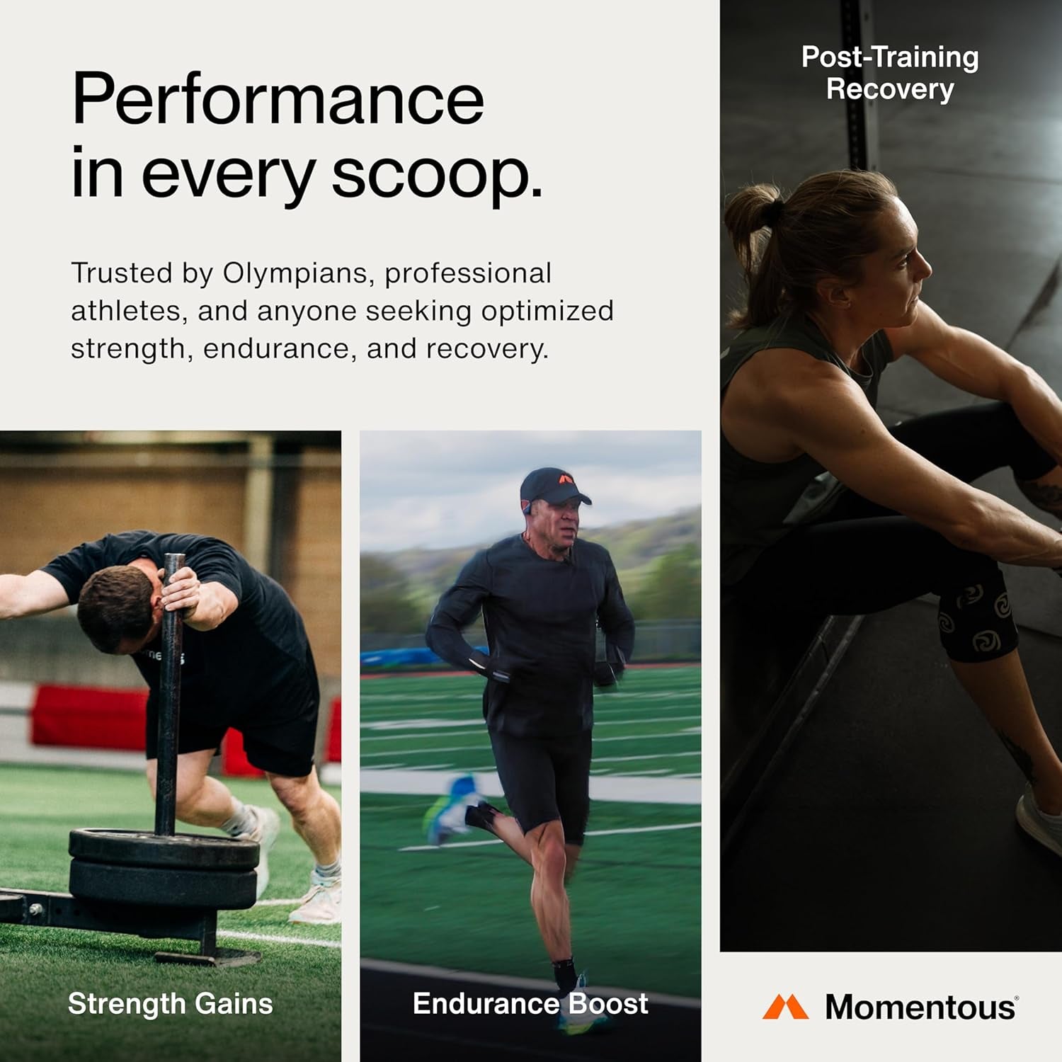 Momentous Creatine Monohydrate Powder
