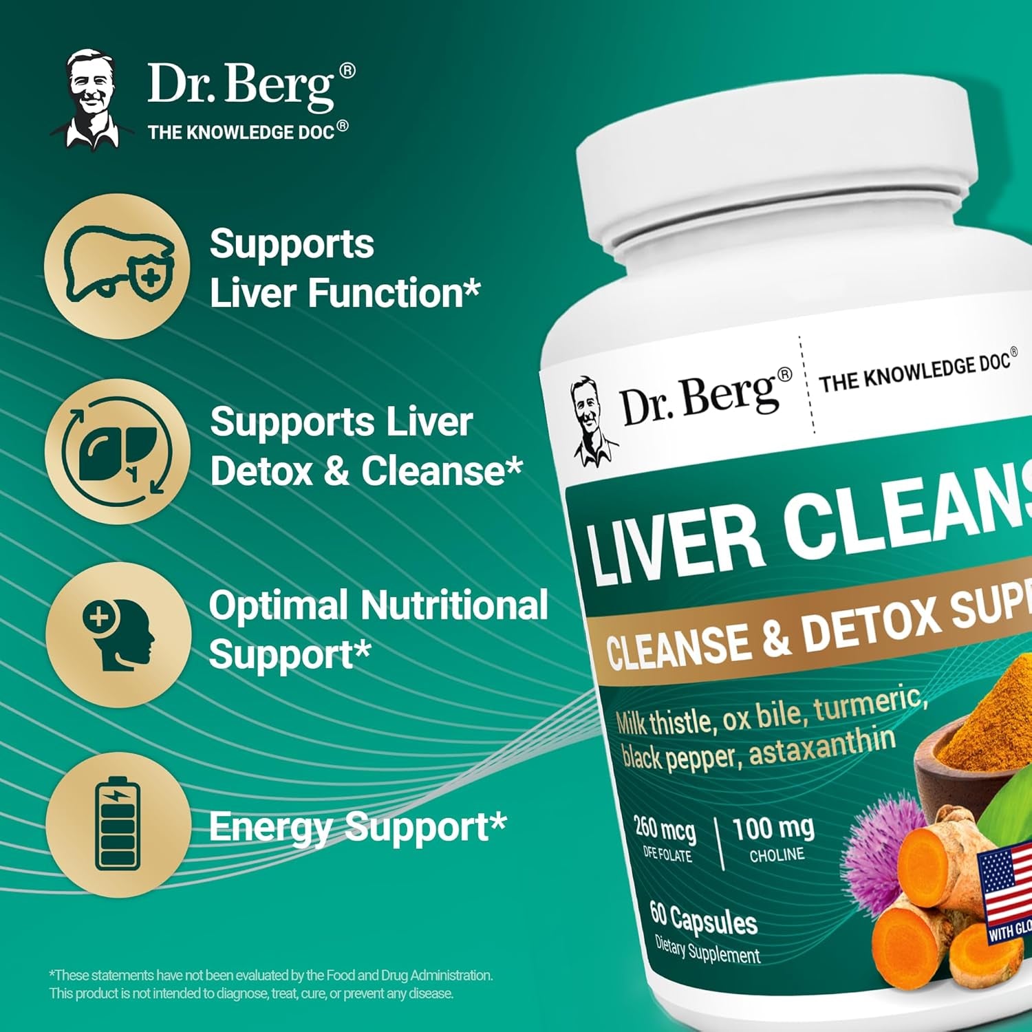Dr. Berg Liver Cleanse Detox Capsules