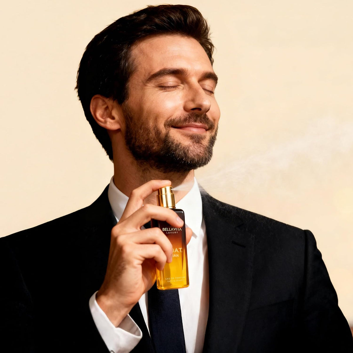 Bellavita Luxury Men's Perfume Gift Set with CEO Man, G.O.A.T., KLUB & OUD | 4 X 20Ml (80Ml) | Citrus, Woody, Patchouli & Caramel Notes