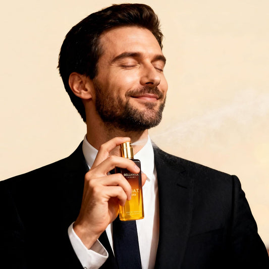 Bellavita Luxury Men's Perfume Gift Set with CEO Man, G.O.A.T., KLUB & OUD | 4 X 20Ml (80Ml) | Citrus, Woody, Patchouli & Caramel Notes