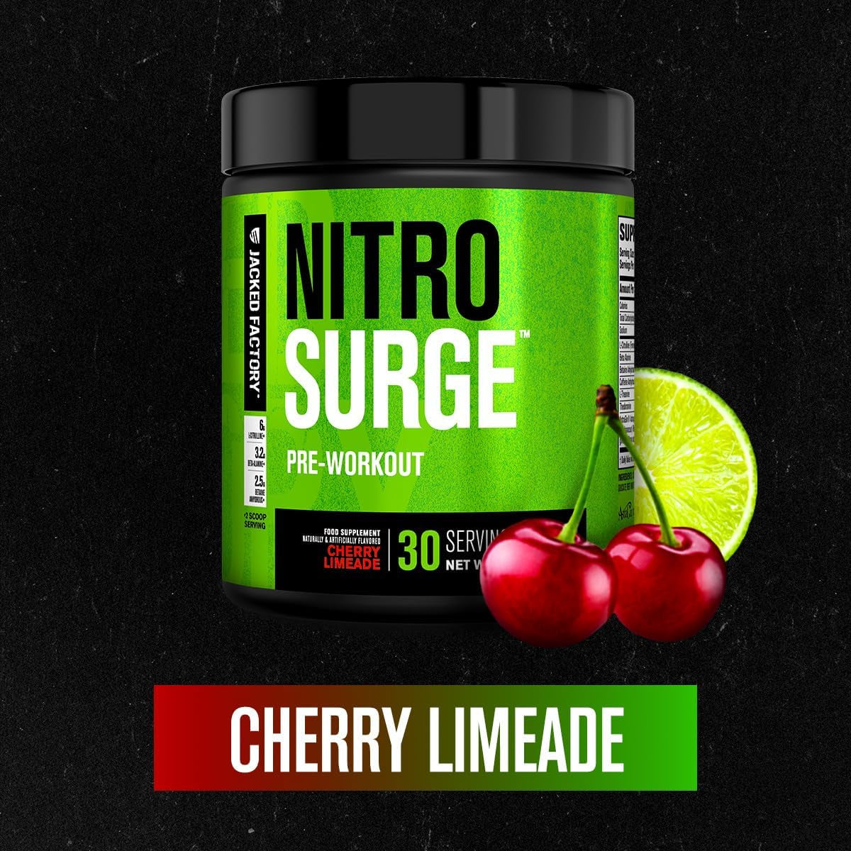 Jacked Factory NITROSURGE Pre Workout Supplement