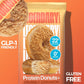 Protein Donuts - 22G Protein, Crumbly Cinnamon, Zero Sugar Snack - 8 Pack with Two Donuts per Pack