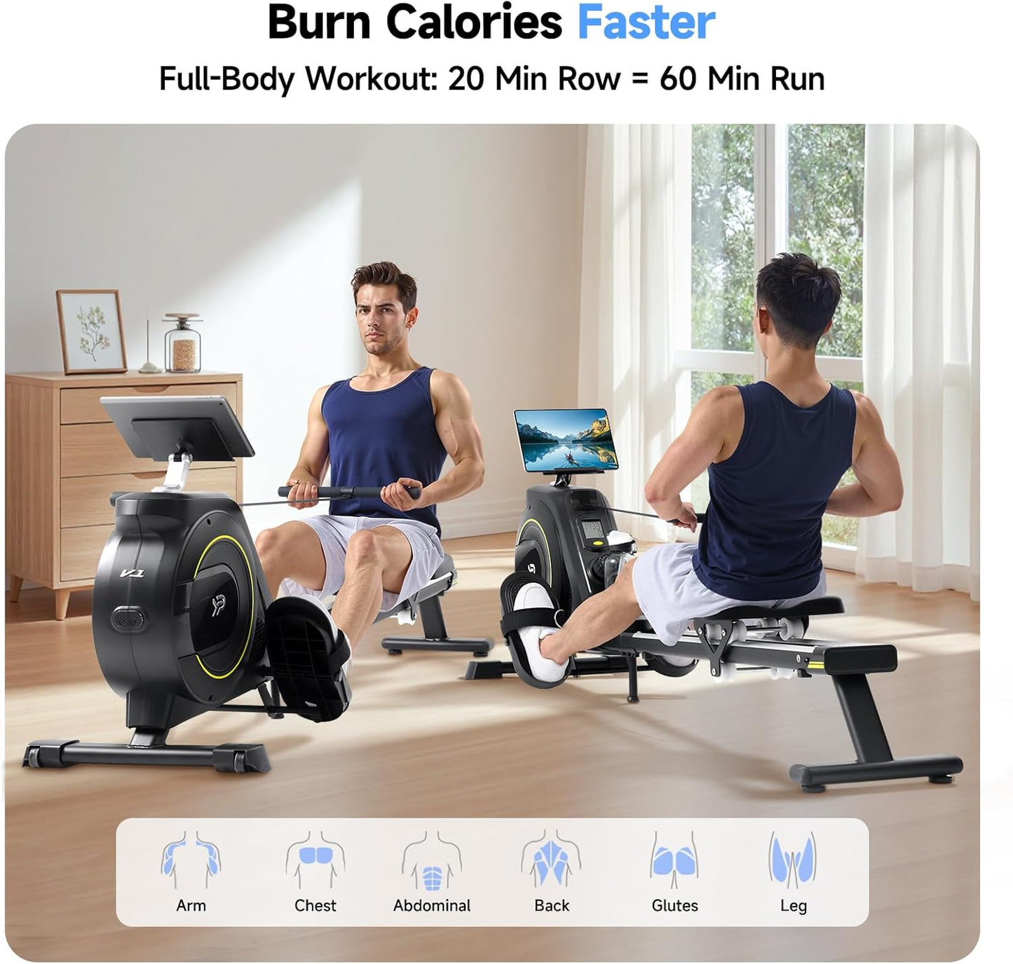 YPOO Rowing Machine for Home
