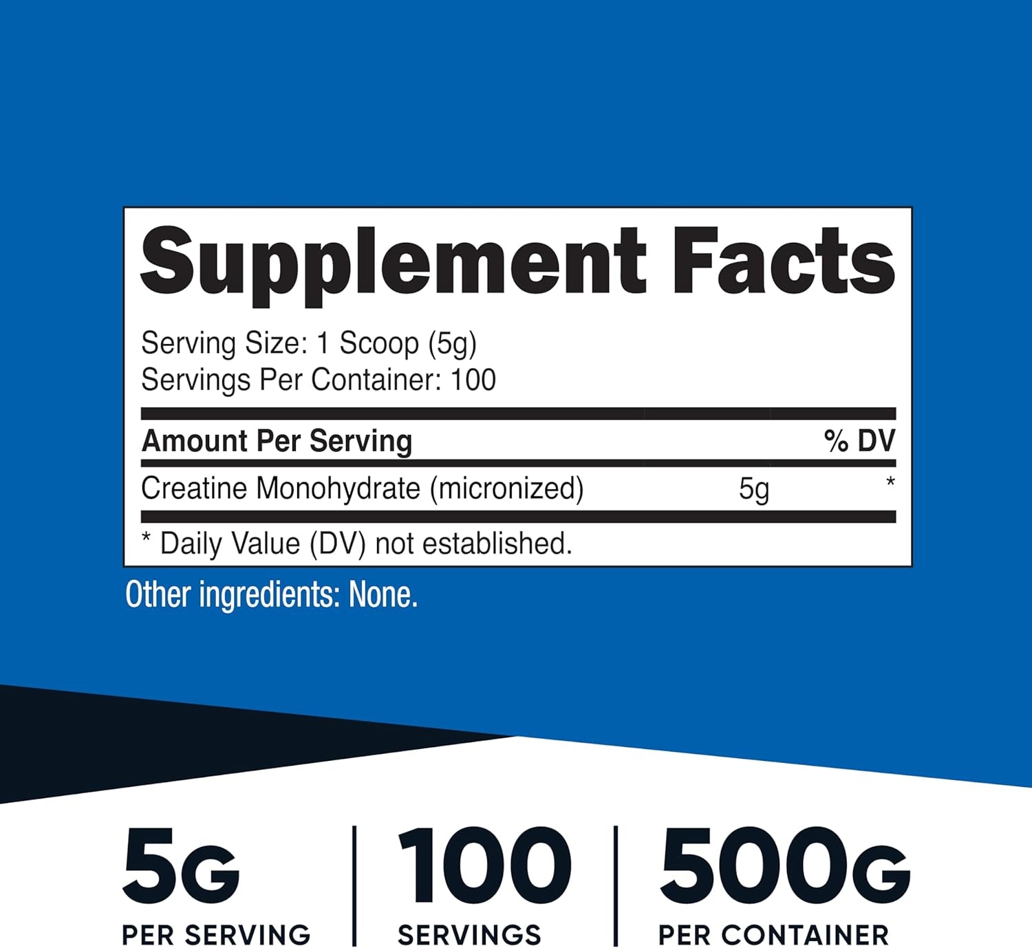 Nutricost Creatine Monohydrate Micronized Powder 500G