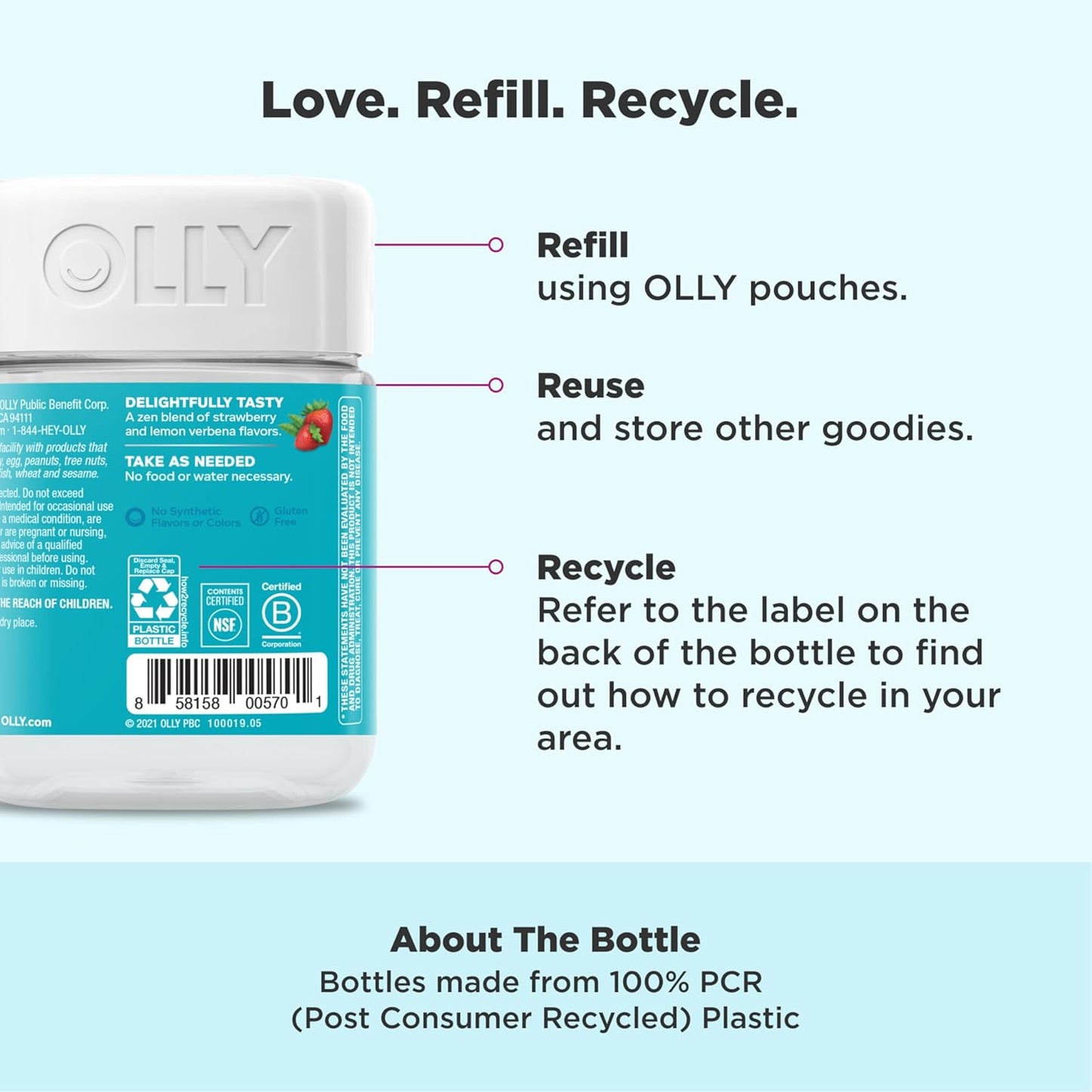 OLLY Goodbye Stress Gummy