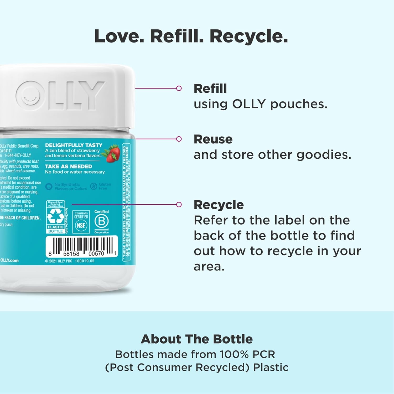 OLLY Goodbye Stress Gummy