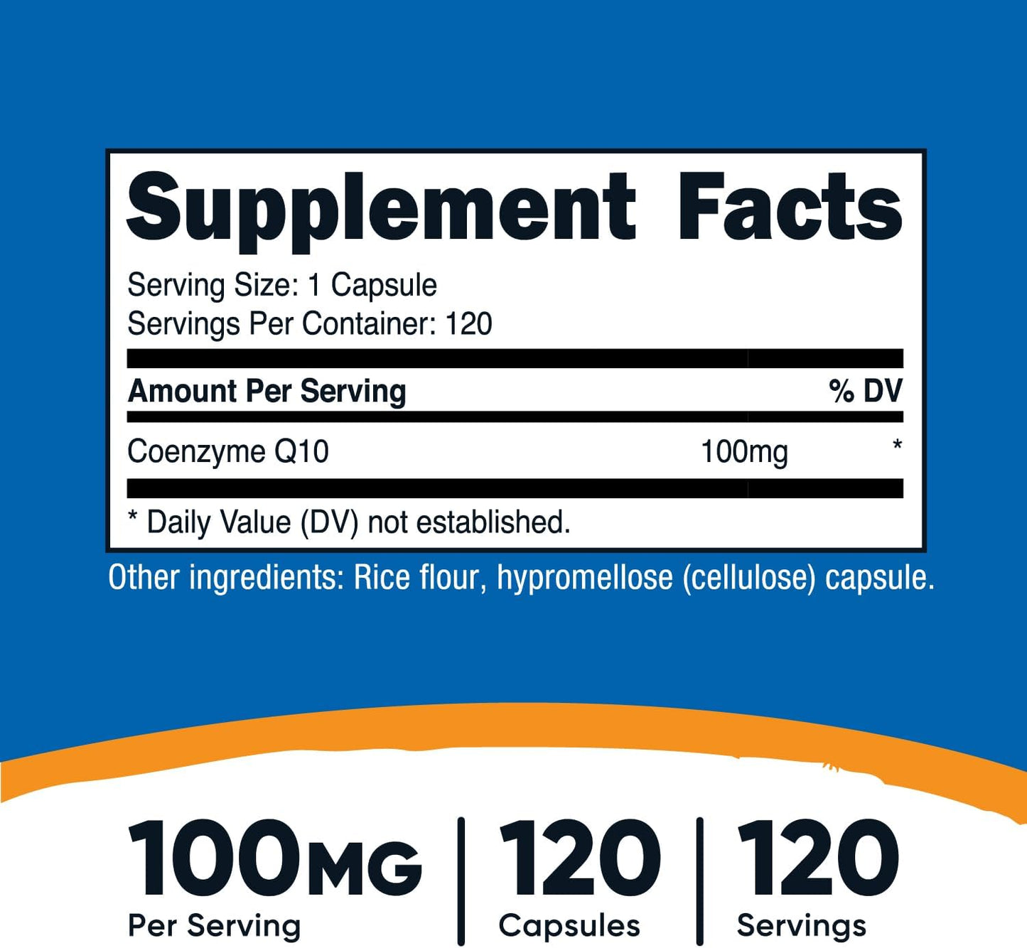 Nutricost CoQ10 100mg
