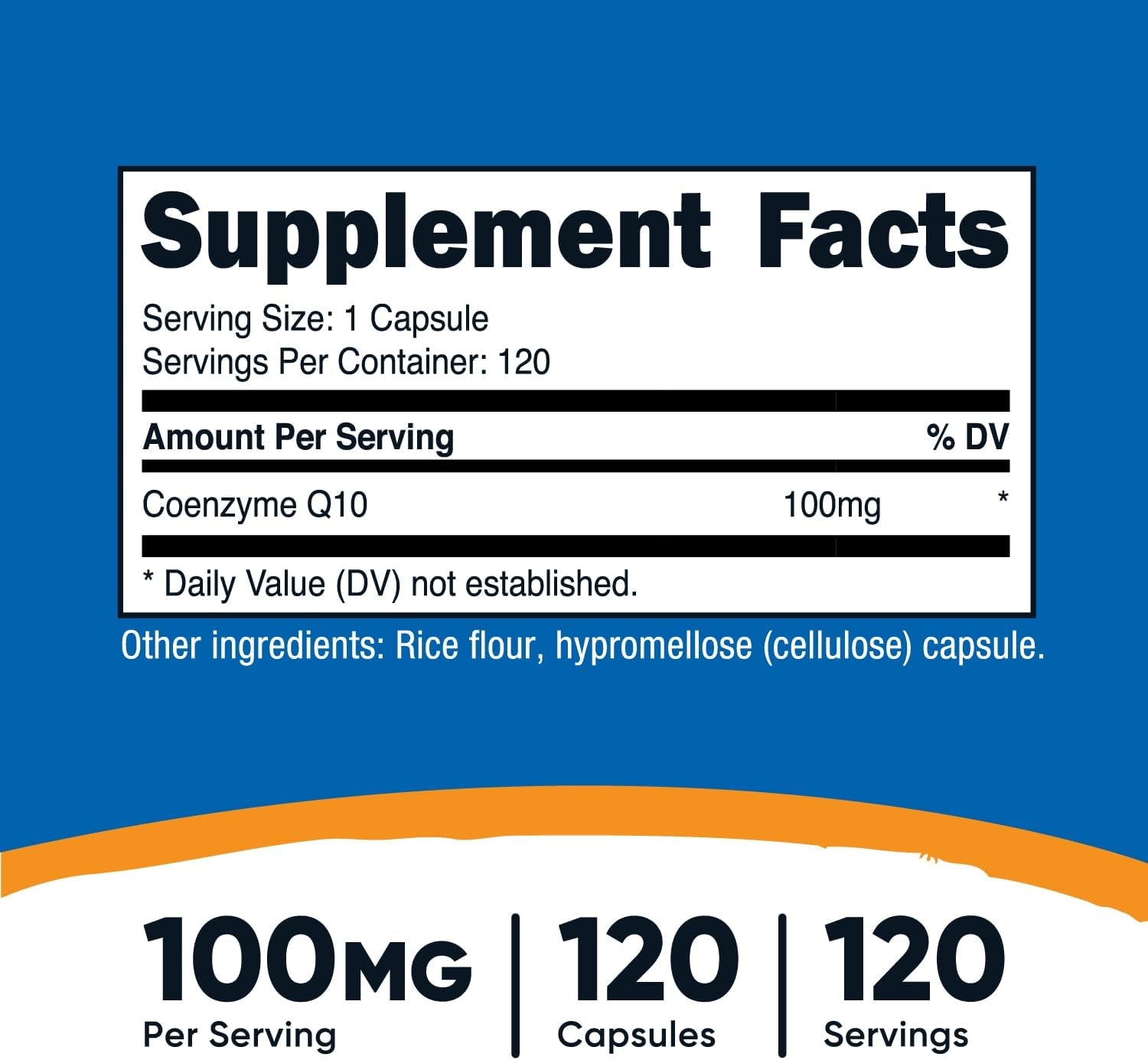 Nutricost CoQ10 100mg