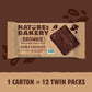 Nature’S Bakery Double Chocolate Brownie Bars, Whole Grains, Dates, and Cocoa, Plant Based, Dairy-Free, Snack Bar, Box of 12 Twin Packs
