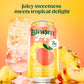 Bloom Pop Prebiotic Soda 12 Pack, Peach Pineapple, 12Oz Cans