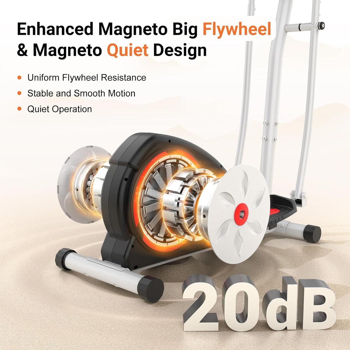 ANCHEER Elliptical Exercise Machine