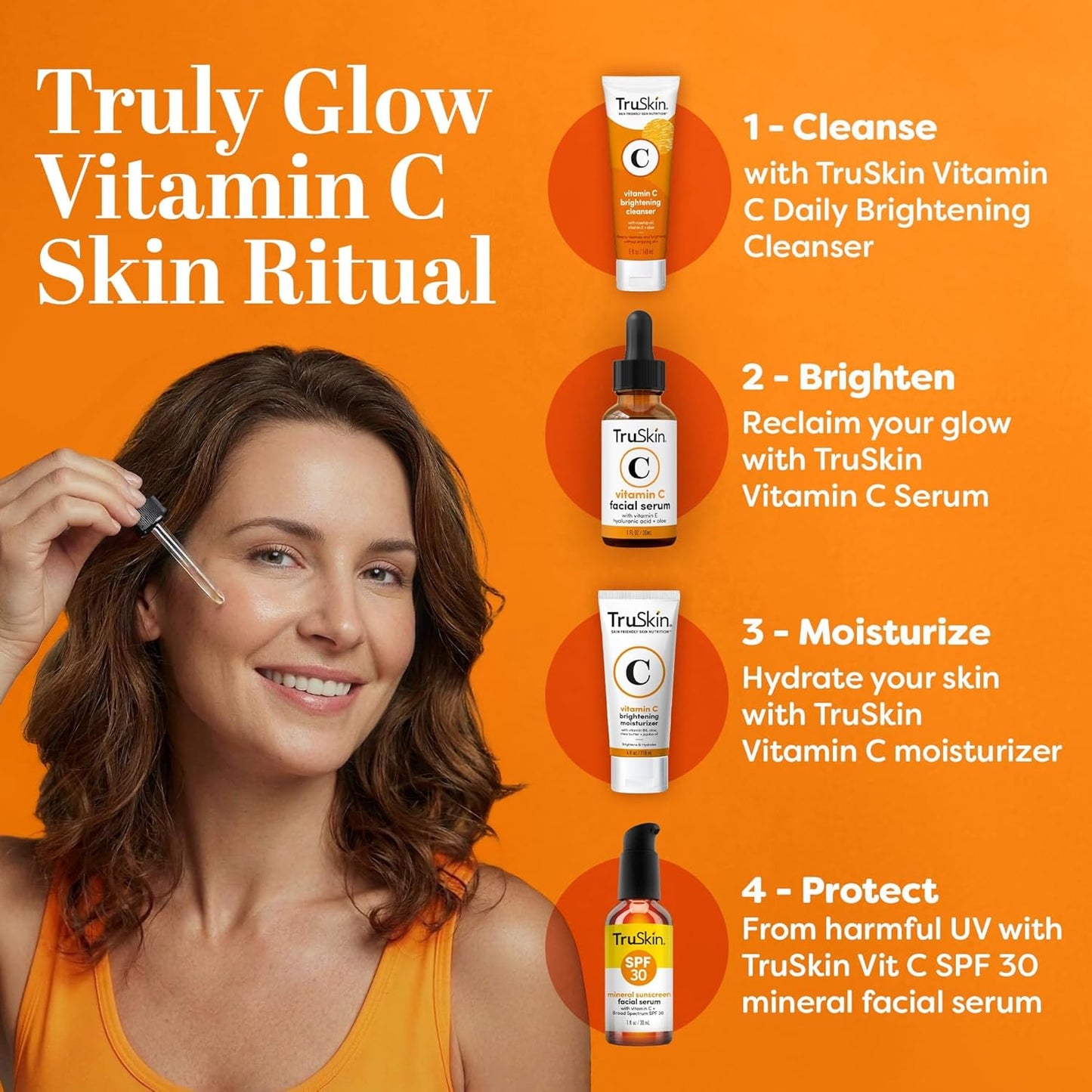 TruSkin Vitamin C Serum for Face - Anti Aging Face Serum
