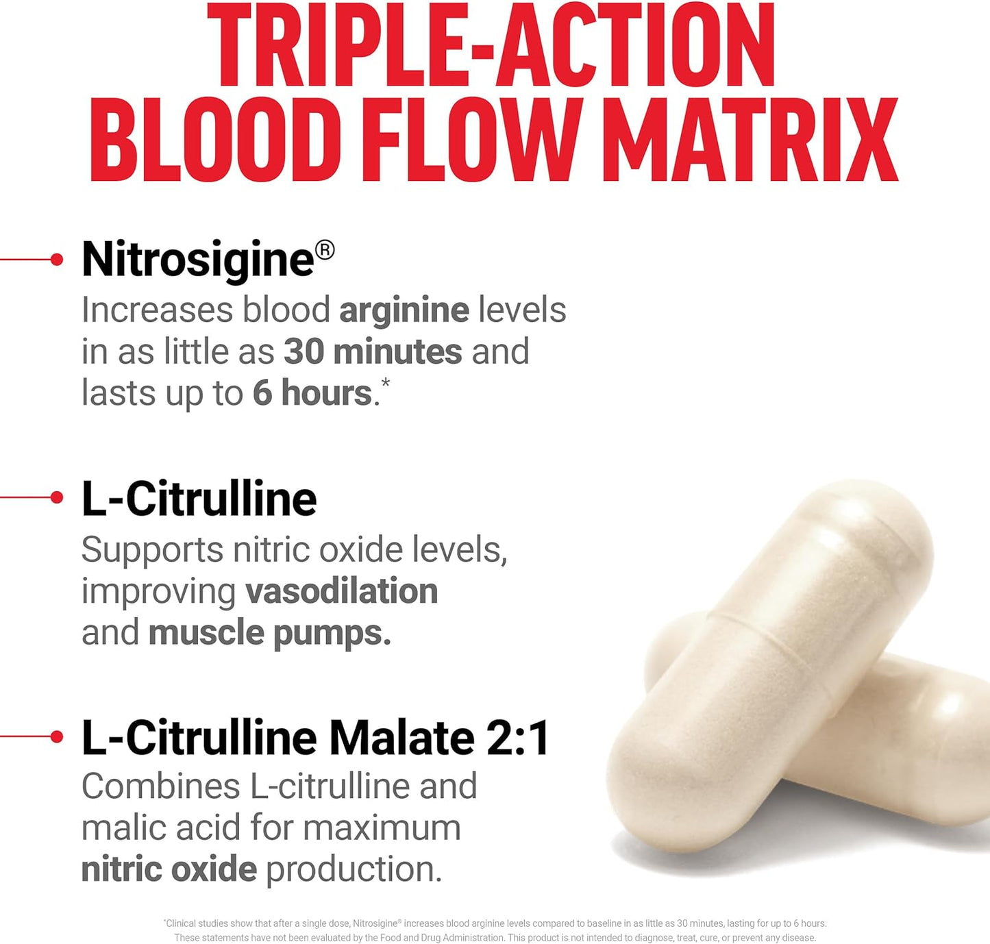 Force Factor Nitric Oxide Booster, Fast-Acting Formula with L-Arginine