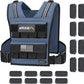 APEXUP Adjustable Weighted Vest Men 20lbs/30lbs/40lbs