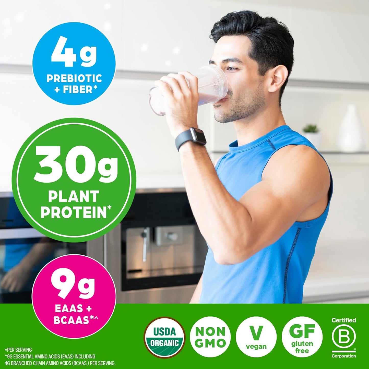 Orgain Organic 30g Vegan Plant Protein Powder