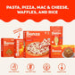Banza Mac and Cheese Variety Pack - High Protein and Gluten Free (Pack of 6)