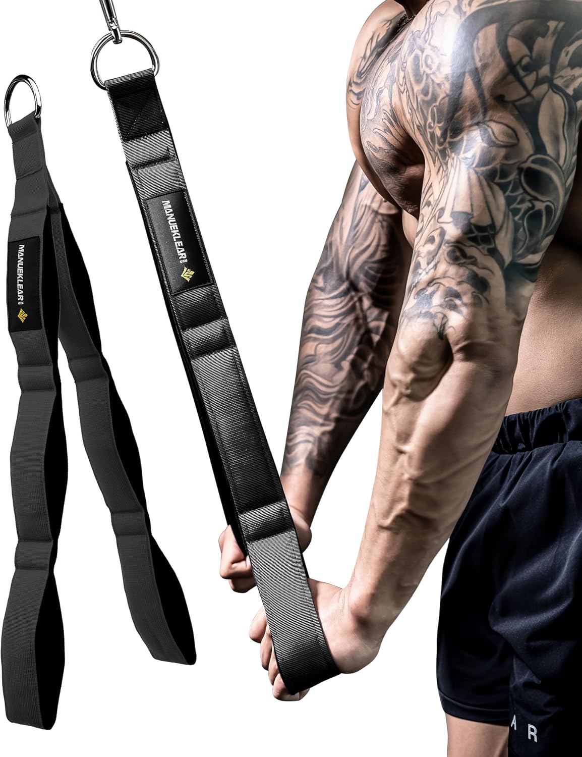 MANUEKLEAR Tricep Rope Cable Attachment Handles