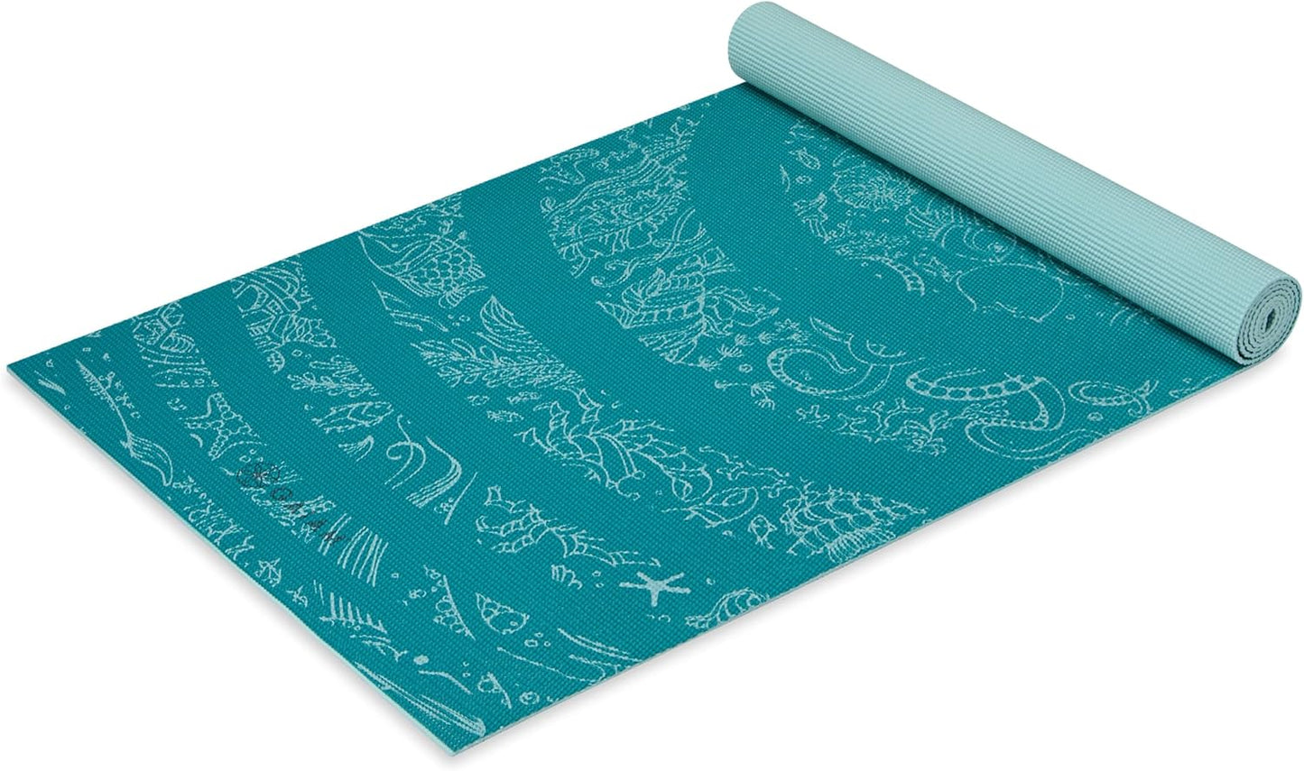 Gaiam Print Yoga Mat