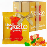 Kiss My Keto Sugar Free Gummy Bears, 12-Pack