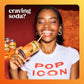 Bloom Pop Prebiotic Soda 12 Pack, Classic Orange Flavor, 12Oz Cans